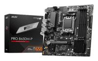 MSI pro b650m-p socket am5 moederbord (zwart, raid, 2.5 gb-lan, sound, µatx) - thumbnail