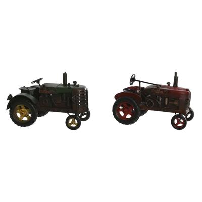 Decoratieve figuren Home ESPRIT Rood Groen Vintage 17 x 10 x 11 cm (2 Stuks)