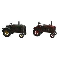 Decoratieve figuren Home ESPRIT Rood Groen Vintage 17 x 10 x 11 cm (2 Stuks) - thumbnail