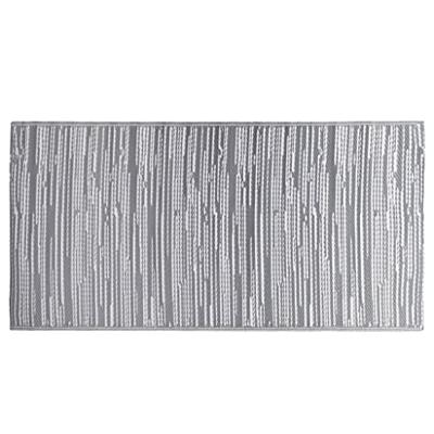VidaXL Buitenkleed arakil 80x150 cm pp grijs VidaXL Buitenkleed arakil 80x150 cm pp grijs