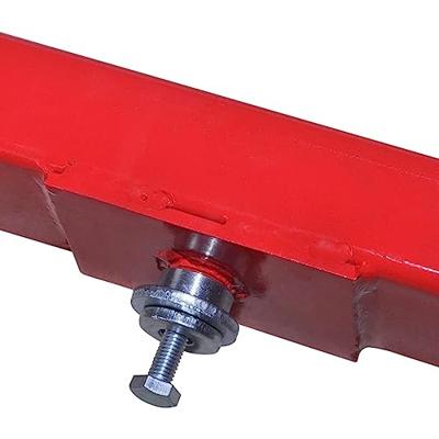 VidaXL Dwarsbalk adapter 2 ton rood