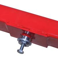 VidaXL Dwarsbalk adapter 2 ton rood - thumbnail
