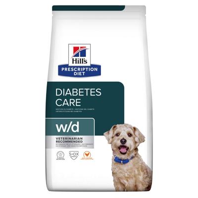 HILL'S Prescription Diet w/d Digestive Weight Diabetes Management - droog hondenvoer - 10 kg