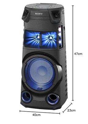 Speakers Sony MHCV43D Bluetooth Zwart Bluetooth luidspreker - thumbnail