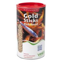 Velda Gold Sticks Premium Vijvervoer 260g - Drijvend Hoofdvoer voor Heldere Visvijvers - thumbnail
