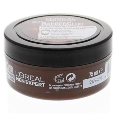 L'Oréal Paris Men Expert BarberClub Baard & Haar Styling Cream L'Oréal Paris Men Expert BarberClub Baard & Haar Styling Cream