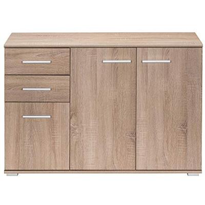 Dressoir Alba MDF-Eiken 107x75x35cm