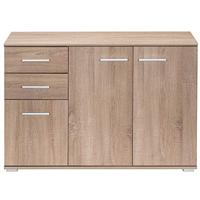 Dressoir Alba MDF-Eiken 107x75x35cm - thumbnail