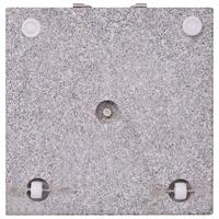 Parasolvoet vierkant 30 kg graniet - thumbnail