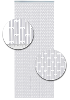 Vliegengordijnenexpert Hulzen standaard 210 Wit - thumbnail