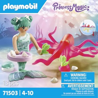 Playmobil 71503 Princess Magic Zeemeermin met Kleur Veranderende Octopus