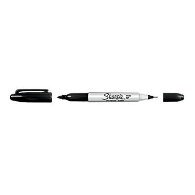 Sharpie permanente marker, twin tip, zwart