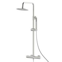 Regendoucheset AquaSplash Rise Opbouw Incl. Glijstang RVS Look Aquasplash - thumbnail