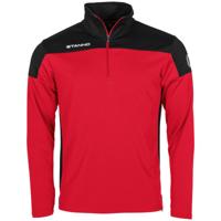 Stanno 408015 Pride 1/4 Zip Top - Red-Black - L - thumbnail