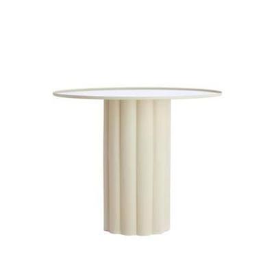 Light & Living Bijzettafel 'Rosario' 75cm hoog, kleur Crème