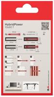 Wandpluggen en schroeven Fischer hybridpower Ø 10 x 90 mm (4 Stuks) - thumbnail