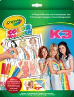 Crayola Color Wonder Kleurboek K3 met 5 viltstiften - thumbnail