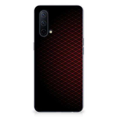 OnePlus Nord CE 5G | TPU bumper | Geruit Rood