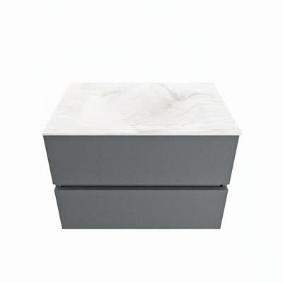MONDIAZ VICA-DLUX 70cm badmeubel onderkast Plata 2 lades. Inbouw wastafel CLOUD midden 1 kraangat, kleur Ostra. MONDIAZ VICA-DLUX 70cm badmeubel onderkast Plata 2 lades. Inbouw wastafel CLOUD midden 1 kraangat, kleur Ostra.