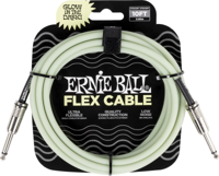 Ernie Ball 6436 Flex Cable 3 meter instrumentkabel Glow In The Dark - thumbnail