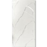 PVC Marmer Wandpaneel Wit Glans Bianco Calacata 260x122x0.3cm - thumbnail