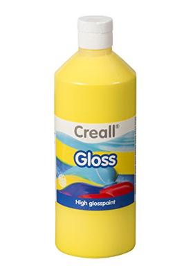 Creall gloss glansverf geel, 500ml