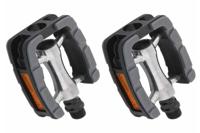 Pedaalset Marwi SP-823 aluminium huis met anti slip - grijs - thumbnail