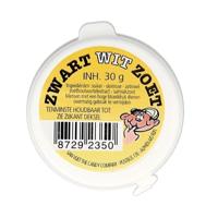 Van Vliet The Candy Company Zwart Wit Zoet Pot 30gr - thumbnail