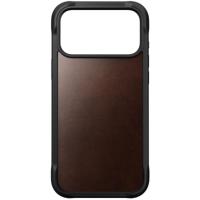 Nomad Rugged Leather Case iPhone 17 Pro Max Rustic Brown Horween - thumbnail