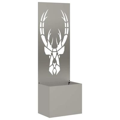 VidaXL Tuin privacy screen roestig 50 x 32 x 150 cm cortenstaal