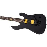 Jackson MJ Series Dinky DKR, Satin Black elektrische gitaar met Gotoh GE1996 - thumbnail