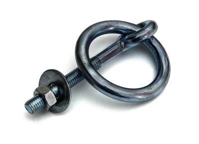 Aanlegring m. moer 10x80mm RVS 1 st. op kaart Aanlegring m. moer 10x80mm RVS 1 st. op kaart