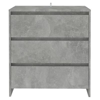 Dressoir 70x41x75 cm spaanplaat betongrijs Dressoir 70x41x75 cm spaanplaat betongrijs