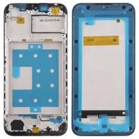 Front behuizing LCD frame bezel Plate voor Huawei Y5 (2019) (zwart) - thumbnail