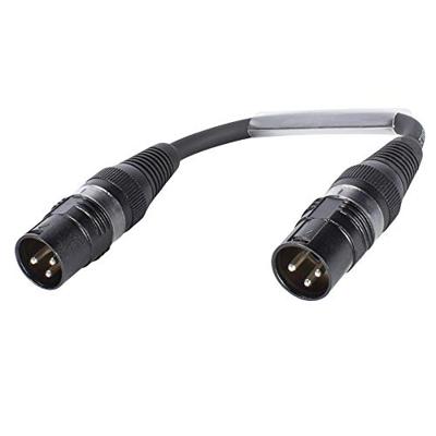 SOMMER CABLE Adapter Cable XLR(M)/XLR(M) 0.15m bk