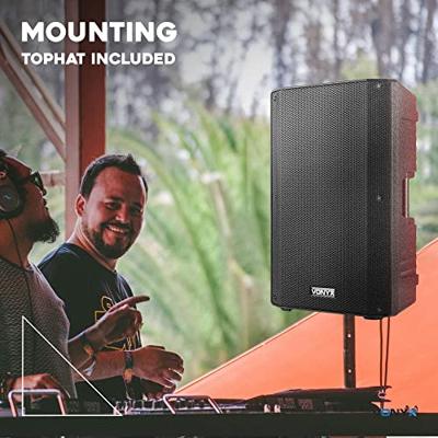 Vonyx VSA700 draagbare speaker op accu met 2x draadloze microfoon