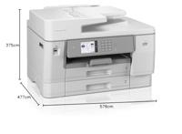 Brother MFC-J6955DW Multifunctionele printer Inkjet Kleur A3 Printen, scannen, kopiëren, faxen ADF, Duplex-ADF, LAN, NFC, USB, WiFi - thumbnail