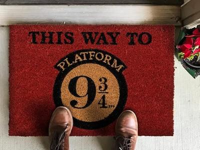 Harry Potter Platform 9 3/4 deurmat