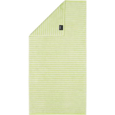Cawö Cawo Campus Ringel Handdoek 50x100 pistazie