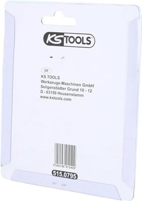 KS Tools 515.0795 OZ speciale aluminium velgdopsteekset voor meerdelige OZ-velgen, 4-delig