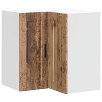 Keuken hoekkast "Porto" bewerkt hout oud houtkleurig - thumbnail