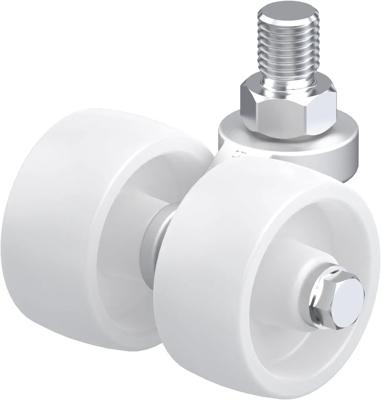 Blickle LD-PO 60G Dubbel zwenkwiel Wieldiameter: 60 mm Draagvermogen (max.): 250 kg 1 stuk(s)