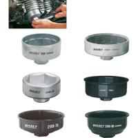 HAZET Oliefiltersleutelset 2169/6 · 3/8 inch (10 mm) vierkant hol, 1/2 inch (12,5 mm) vierkant hol · Buiten-zeskant-profiel · 6-delig - thumbnail