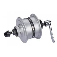 Shimano naafdynamo 32g uitval disc 6v/3 watt dh-3d37-qr zilver - thumbnail