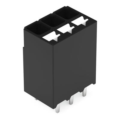 WAGO 2086-1103 Printklem 1.50 mm² Aantal polen 3 Zwart 1 stuk(s)