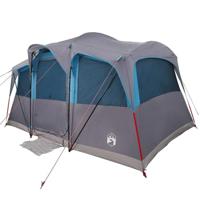 Gezinstent Blauw en Grijs 435 x 255 x 216 cm Polyester en staal - thumbnail