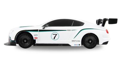 Amewi 1:18 RC auto Elektro Drift Bentley GT3 Continental Drift Car Wit Brushed 4WD RTR 2,4 GHz Incl. accu en laadkabel, Met lichteffect