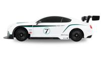 Amewi 1:18 RC auto Elektro Drift Bentley GT3 Continental Drift Car Wit Brushed 4WD RTR 2,4 GHz Incl. accu en laadkabel, Met lichteffect - thumbnail
