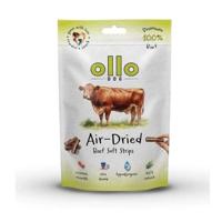 OLLO Air-Dried Beef strips - traktatie voor hond - 80g - thumbnail