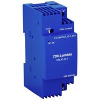 TDK-Lambda DRL30-24-1 DIN-rail netvoeding 24 V 1.25 A 30 W Inhoud 1 stuk(s) - thumbnail
